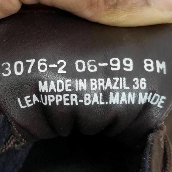 Clarks Springers Oxford Suede Leather Lace Up Shoes Brown Round Toe Size 8 - Picture 3 of 12